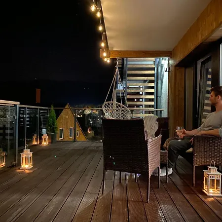 Apartament Szklarska - Pod Gwiazdami - ścisłe centrum - Sauna - Widok na Góry Apartamento