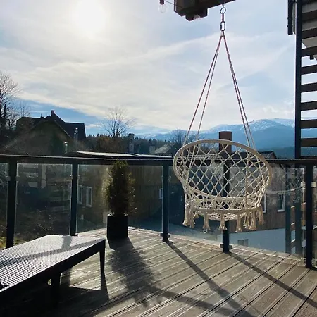 アパート Pod Gwiazdami Z Kominkiem - Scisle Centrum - Sauna - Widok Na Gory - Taras 30m2 *