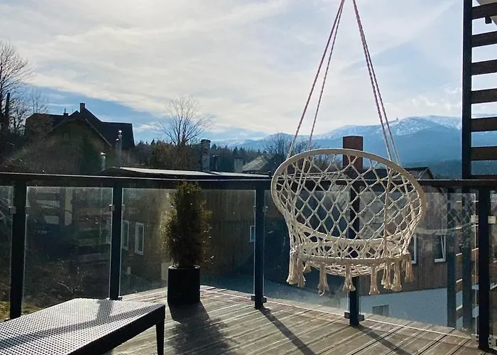 アパート Pod Gwiazdami Z Kominkiem - Scisle Centrum - Sauna - Widok Na Gory - Taras 30m2 *